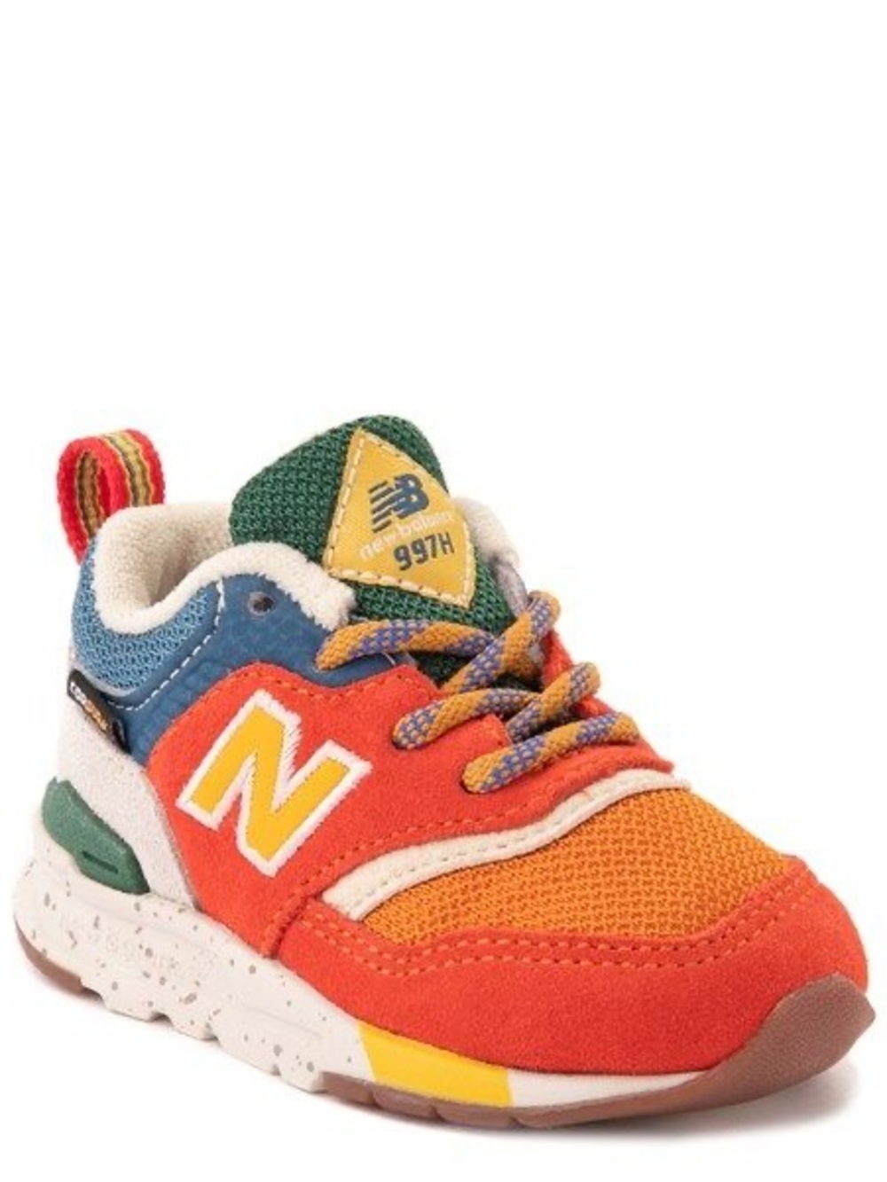 New Balance Kids 997H Orange Multi Sneakers size 10 toddler Pre-Owned